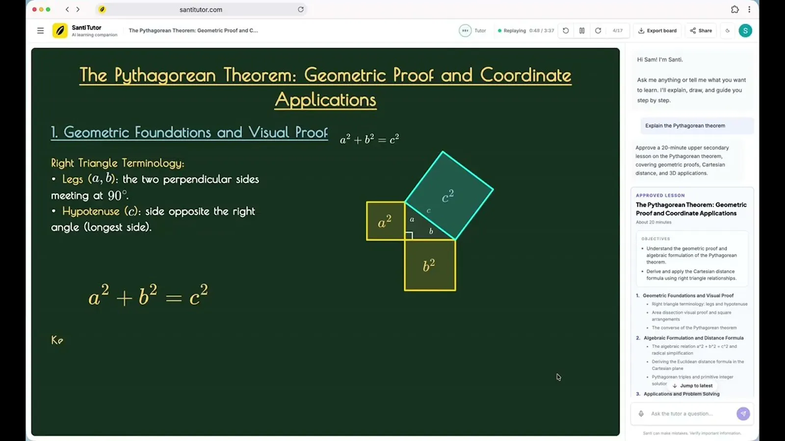 Santi Tutor screenshot 1 (video preview)