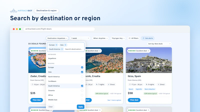 AirTrackBot • Flight Deals screenshot 3