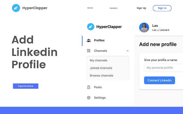 Hiperclapper - Obtenga 10x aplausos en sus publicaciones en las redes sociales media 2