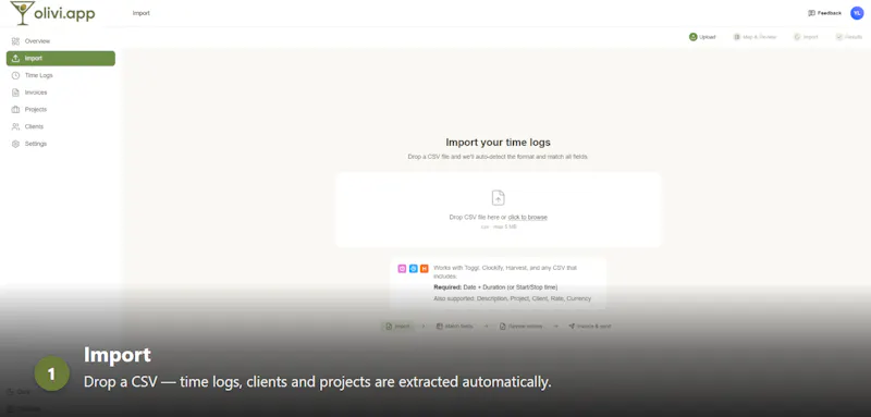 Olivi screenshot 2
