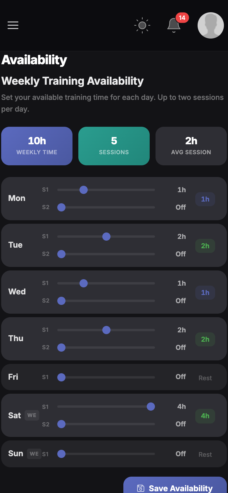 PersonalBestPace - AI cycling coach gallery image