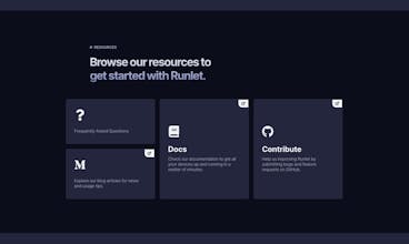 Runlet gallery image