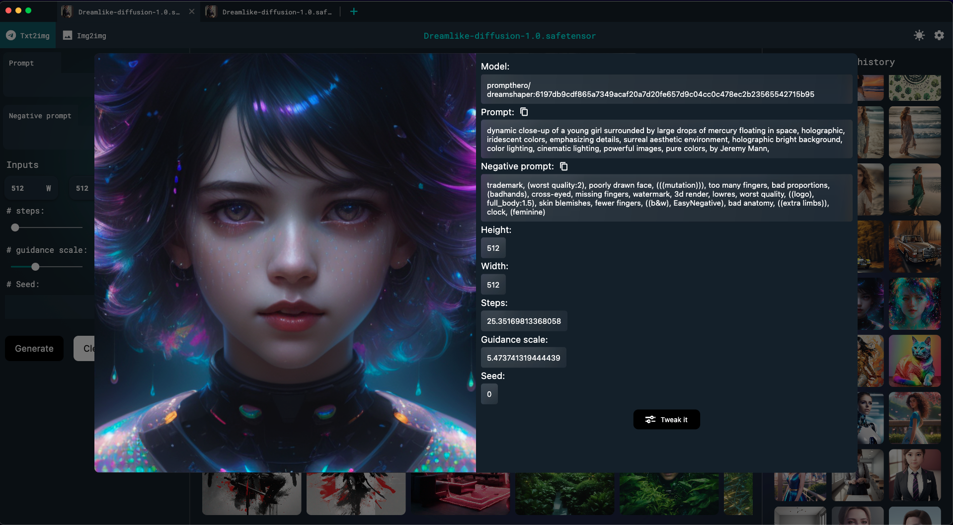 Mídia 4 de Pictogênio - Gerar imagens de alta qualidade com vários modelos SD
