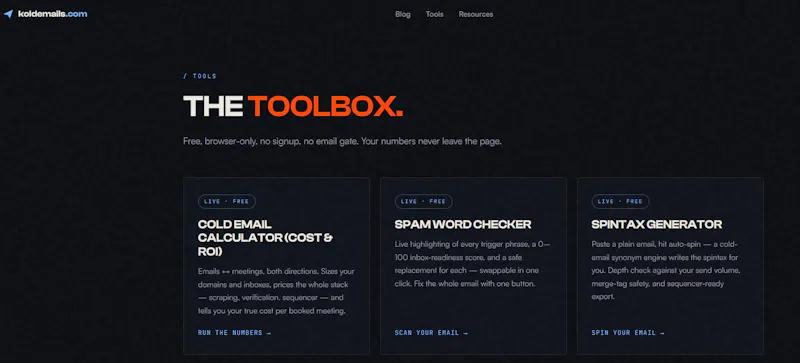 Koldemails screenshot 3