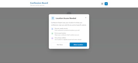 Confession Board gallery image