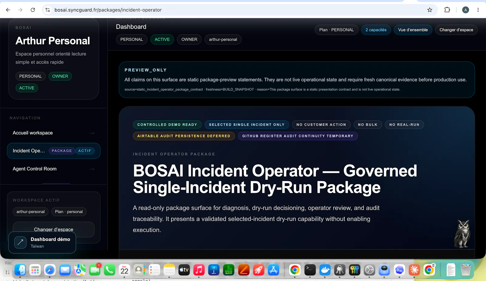 BOSAI Control Plane screenshot 4