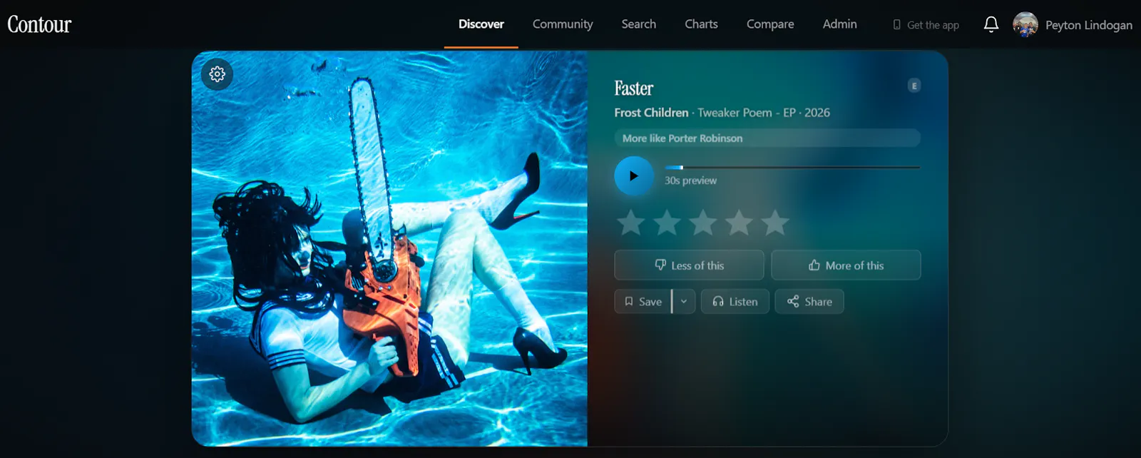 Contour Music screenshot 2