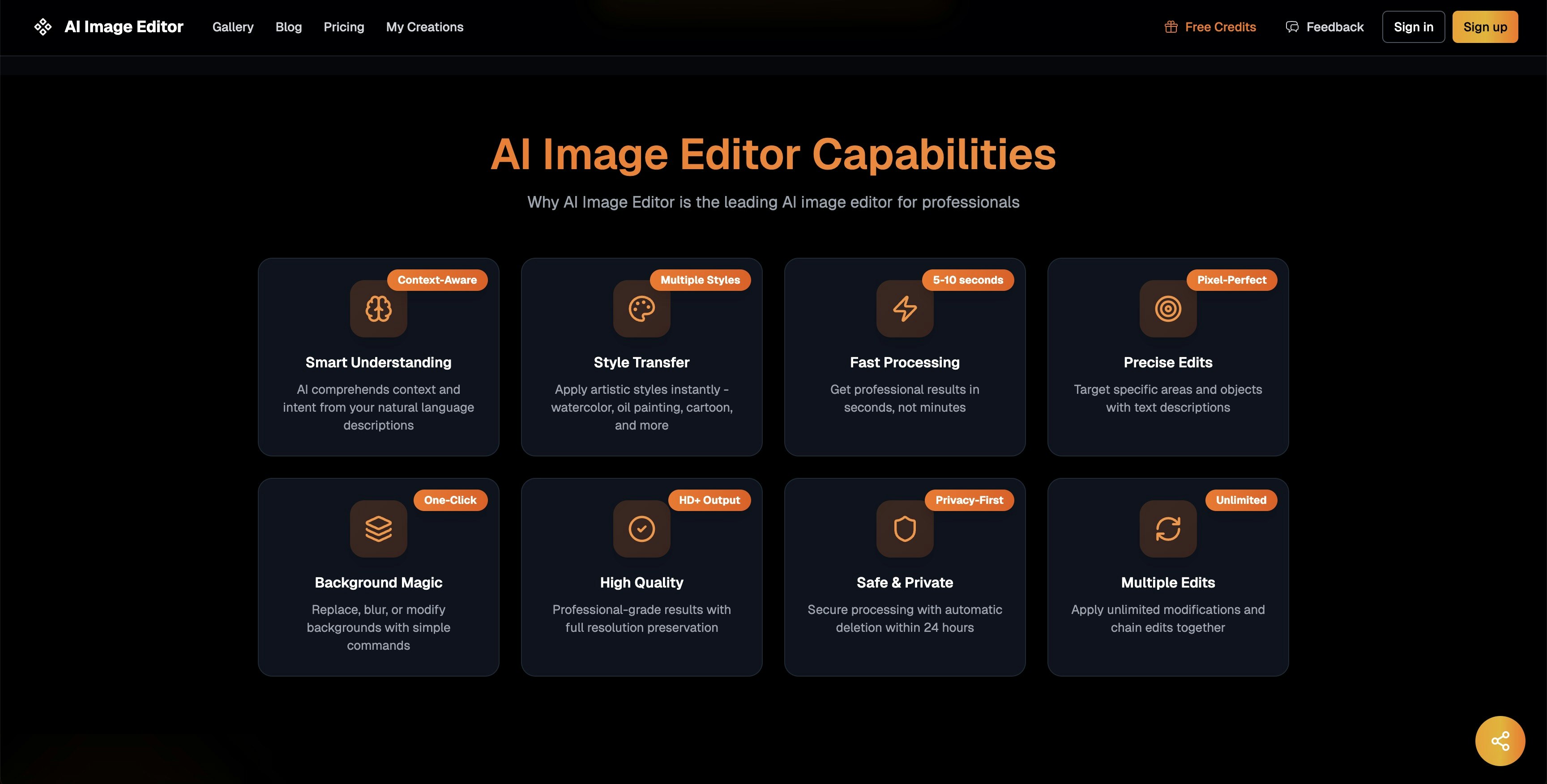 ai image editor gallery image