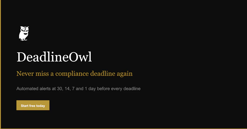DeadlineOwl  screenshot 1