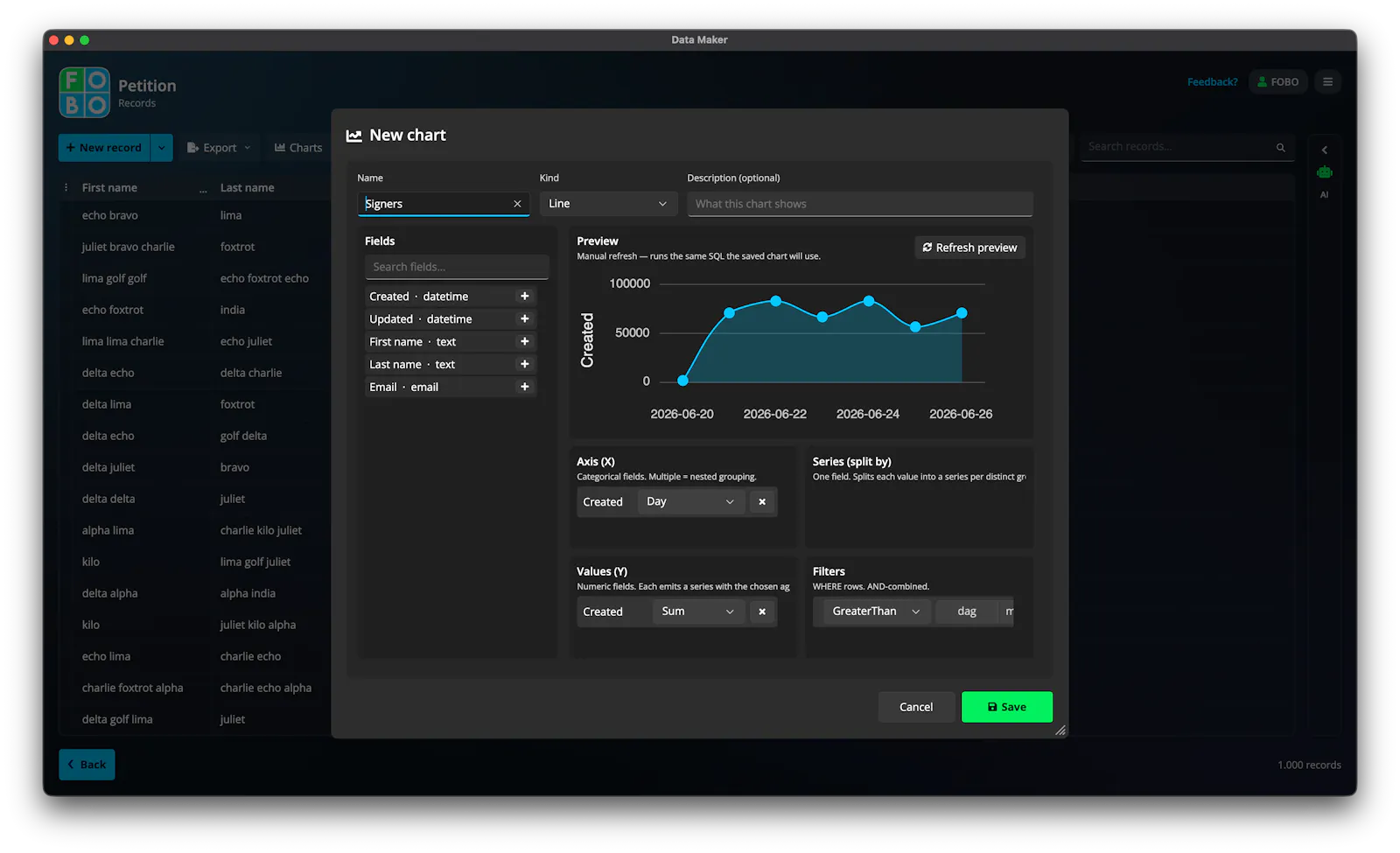 Data Maker screenshot 19