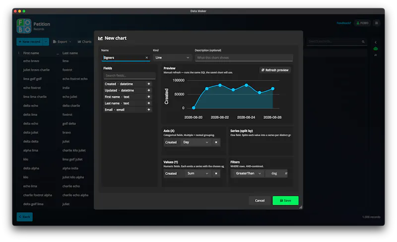 Data Maker screenshot 19