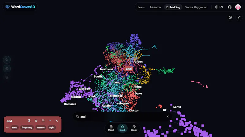 WordCanvas3D screenshot 3