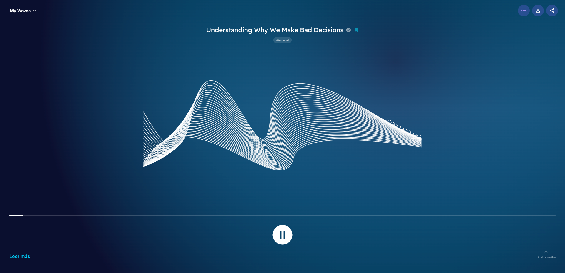 Waves - Chrome extension gallery image