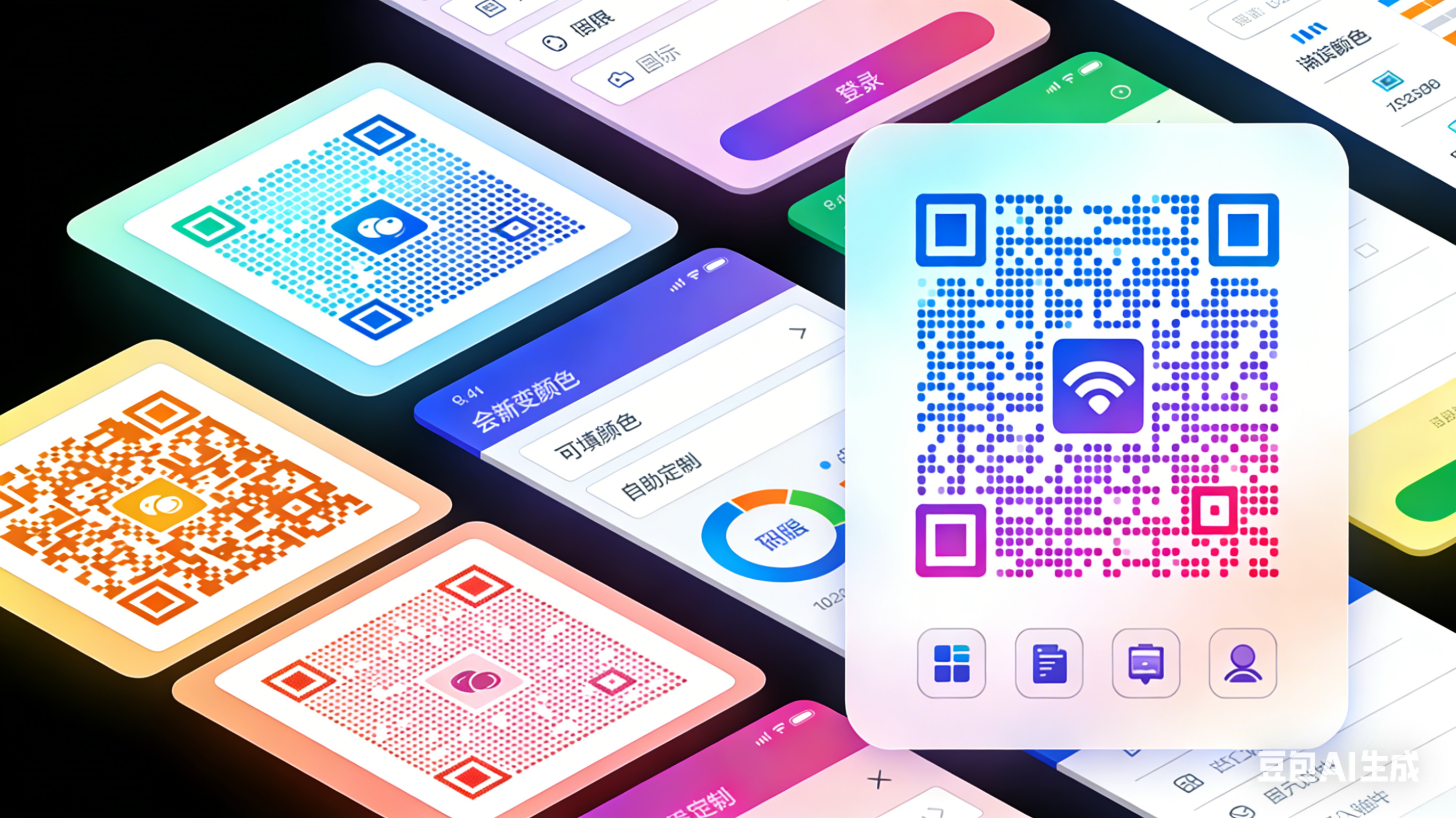 二维码生成器 - Screenshot 3 showing product features and functionality