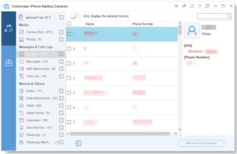 Coolmuster iPhone Backup Extractor gallery image