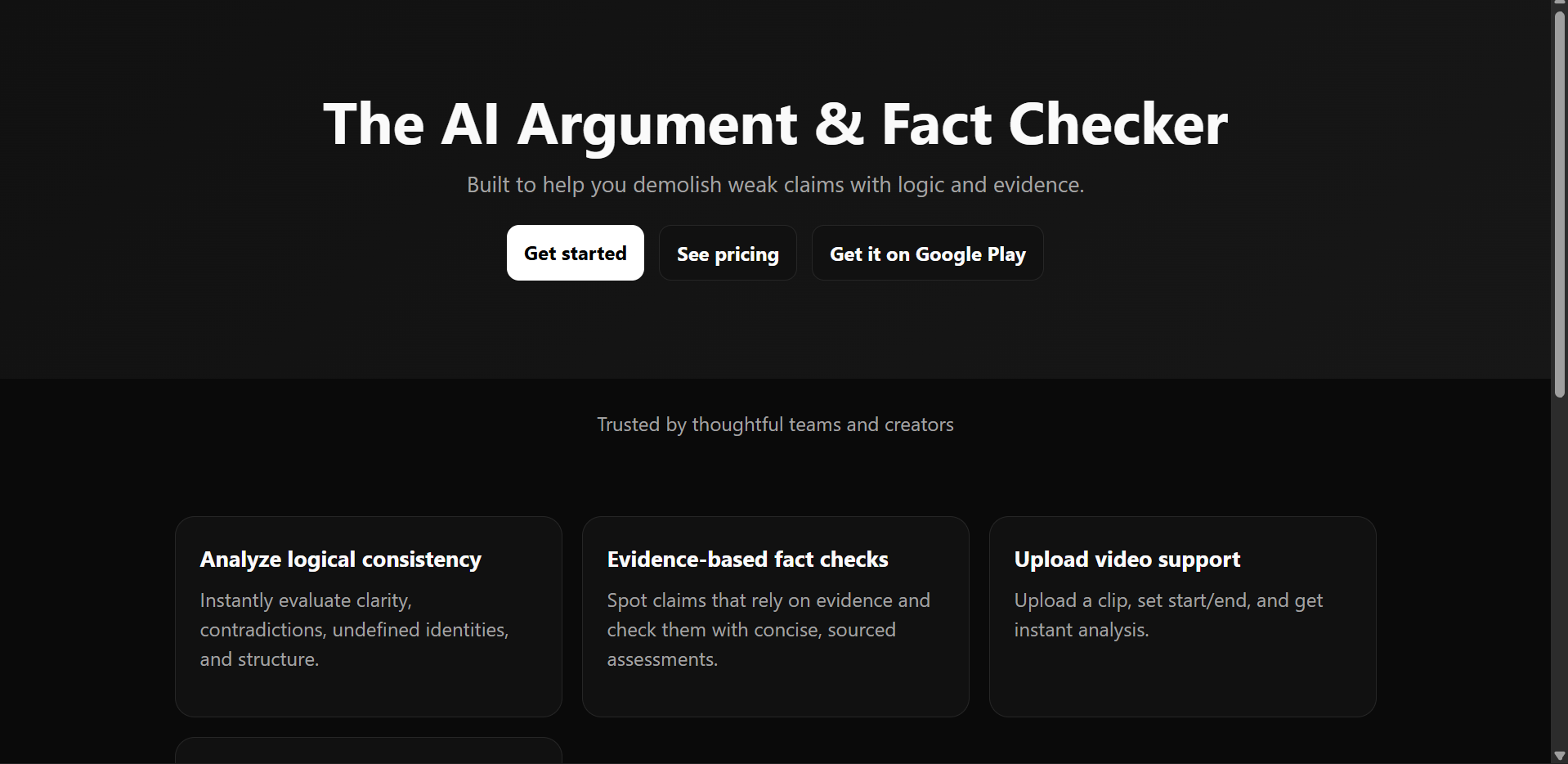 Média Réclamer - Video, argument et vérification des arguments 2