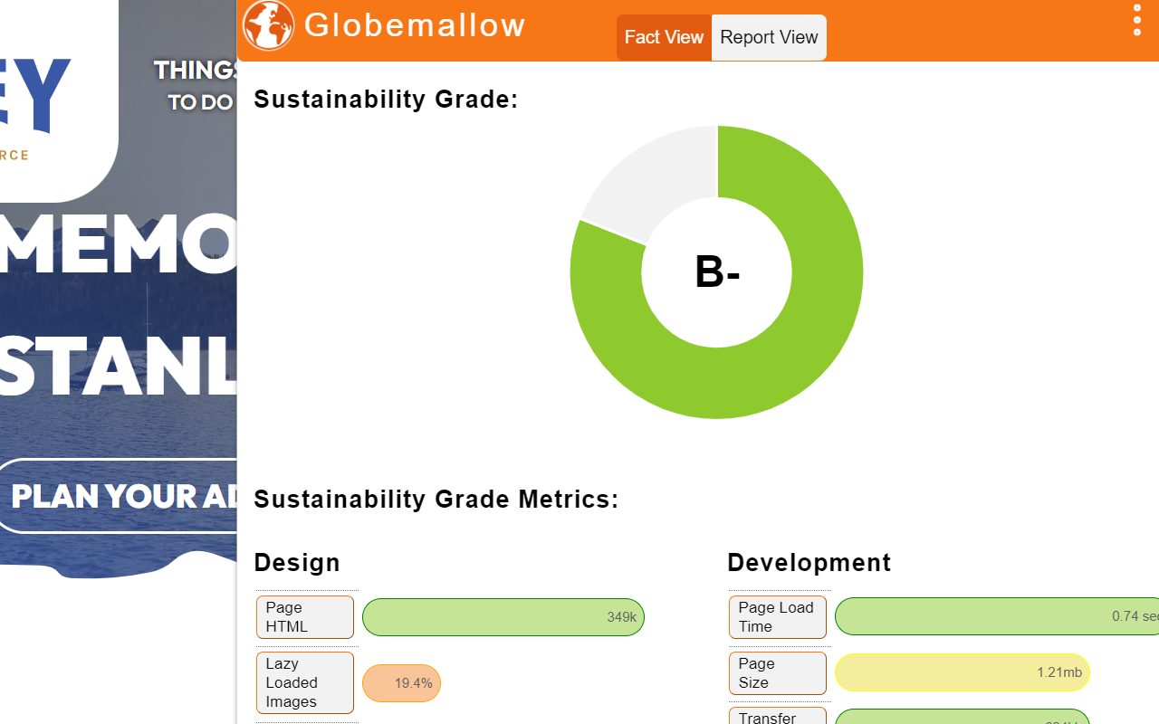 وسائط Globemallow - تقارير مستدامة لتطوير الويب وتصميم أفضل الممارسات 4