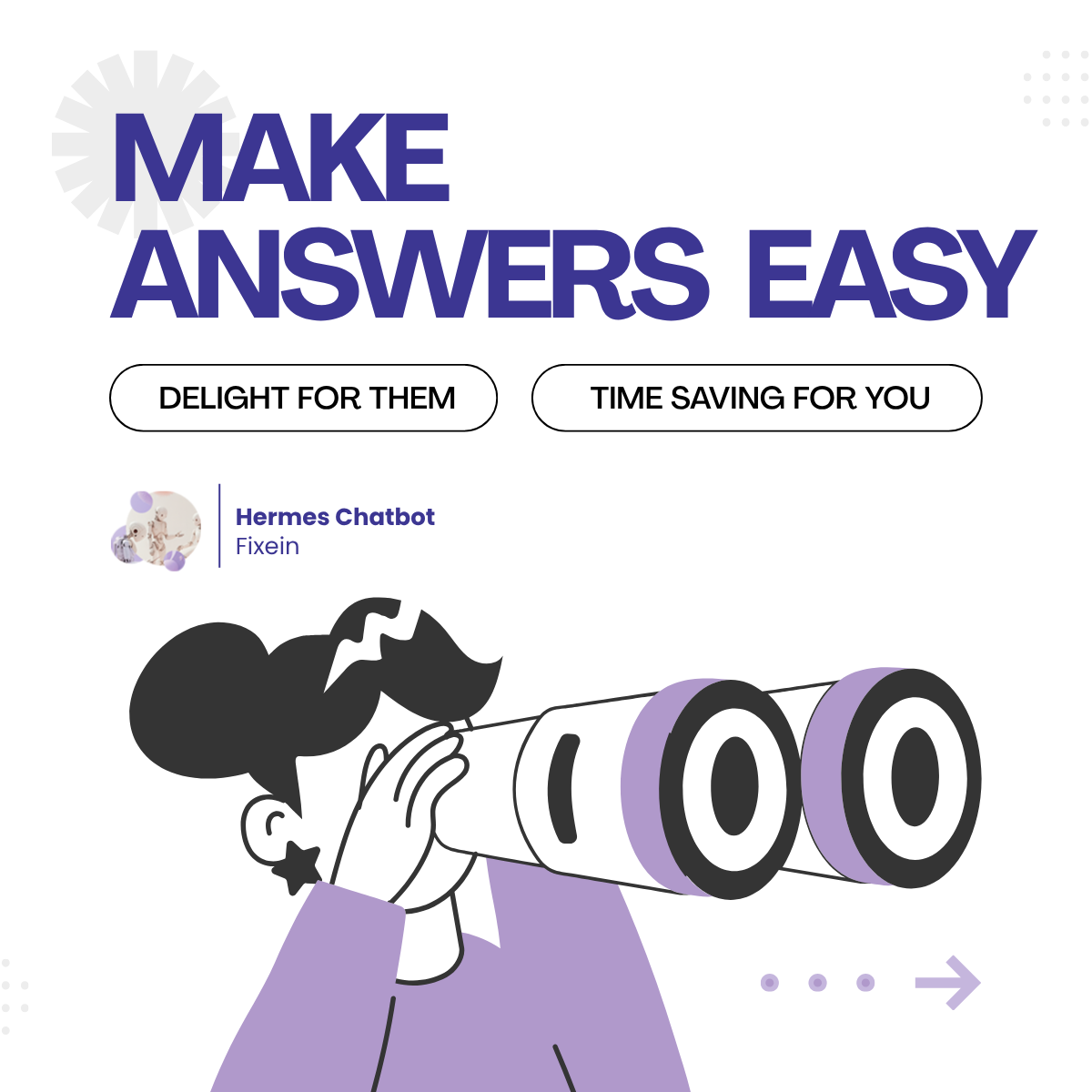 Fixein Hermes Chatbot gallery image