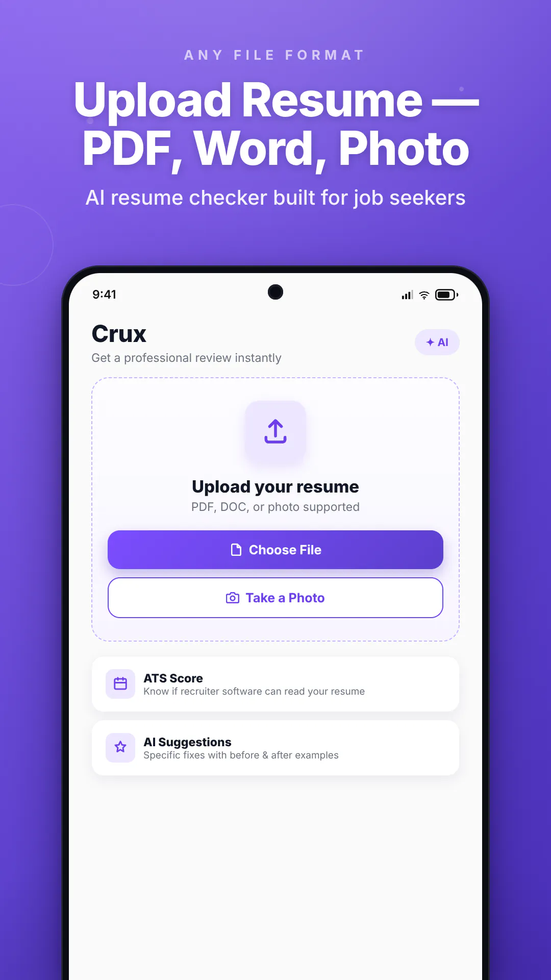 AI Resume Checker: Beat ATS 截图 2