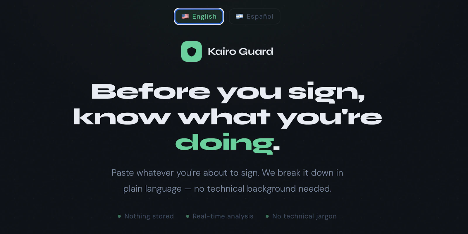 Kairo Guard screenshot 1