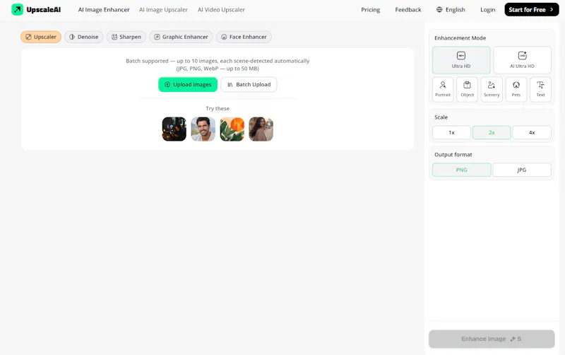 UpscaleAI screenshot 2