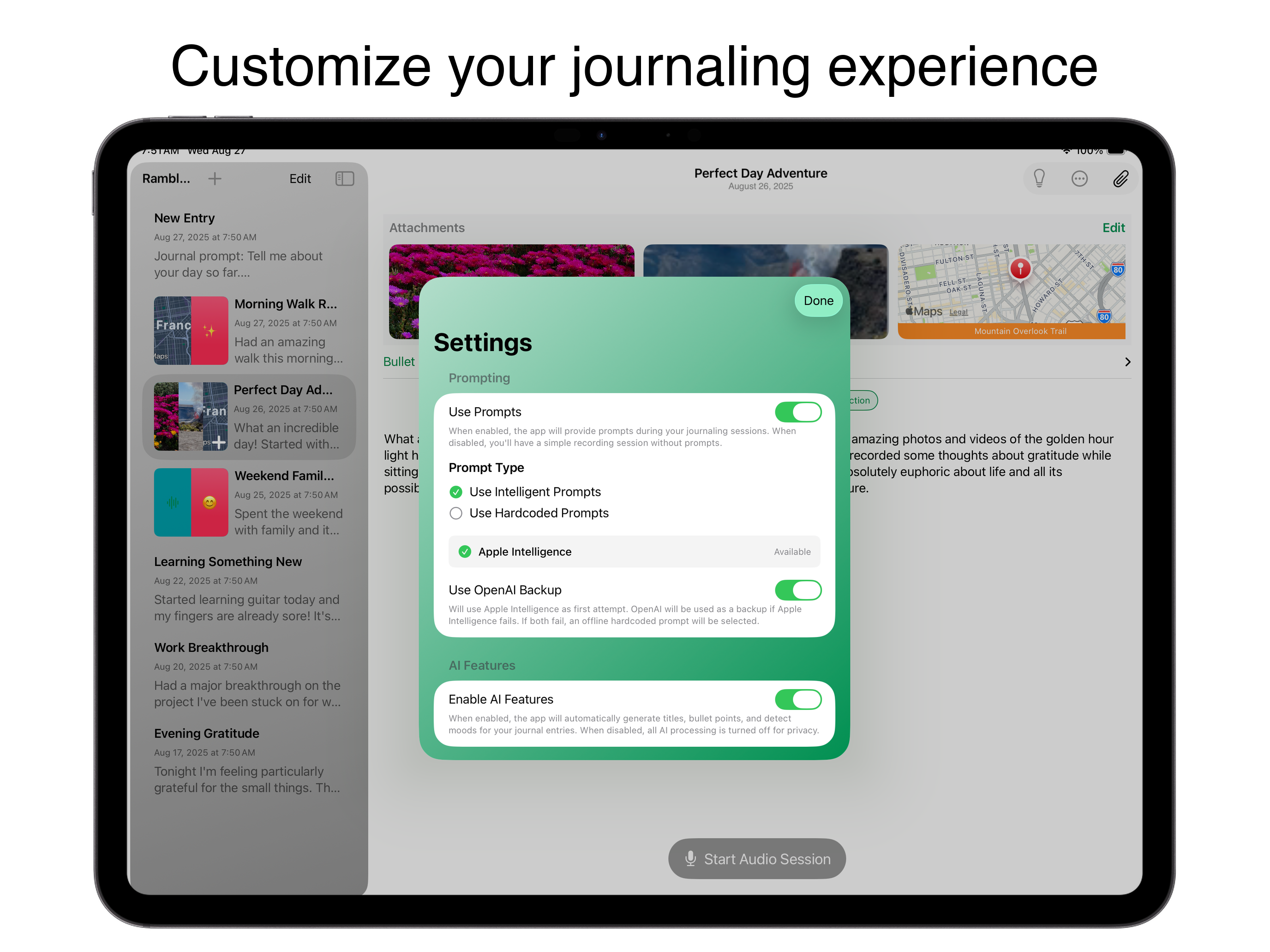 Média Journal, journal: Rambler - Journalisation mains libres, dicter 6