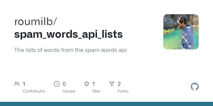 Email Spam Words API gallery image