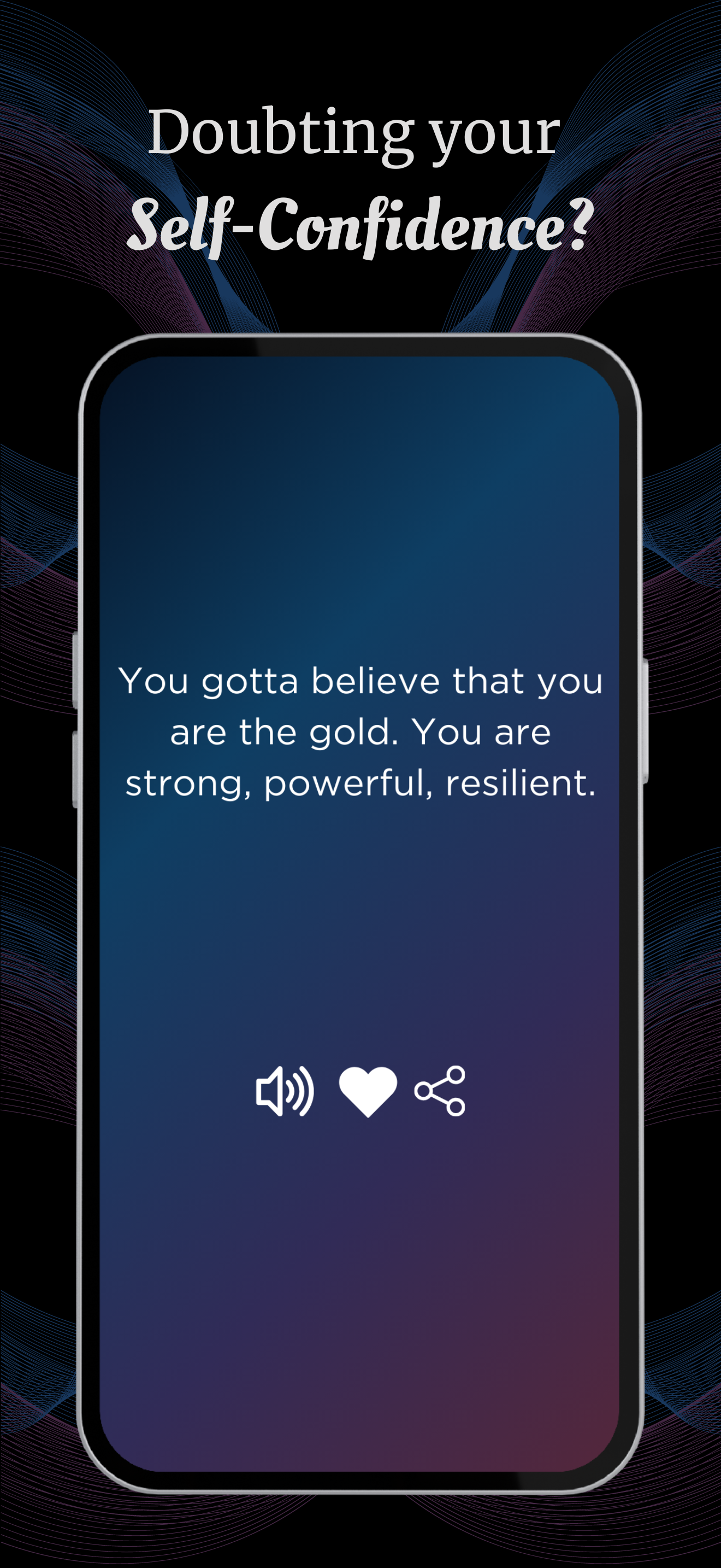 Mídia 6 de App de motivação besta