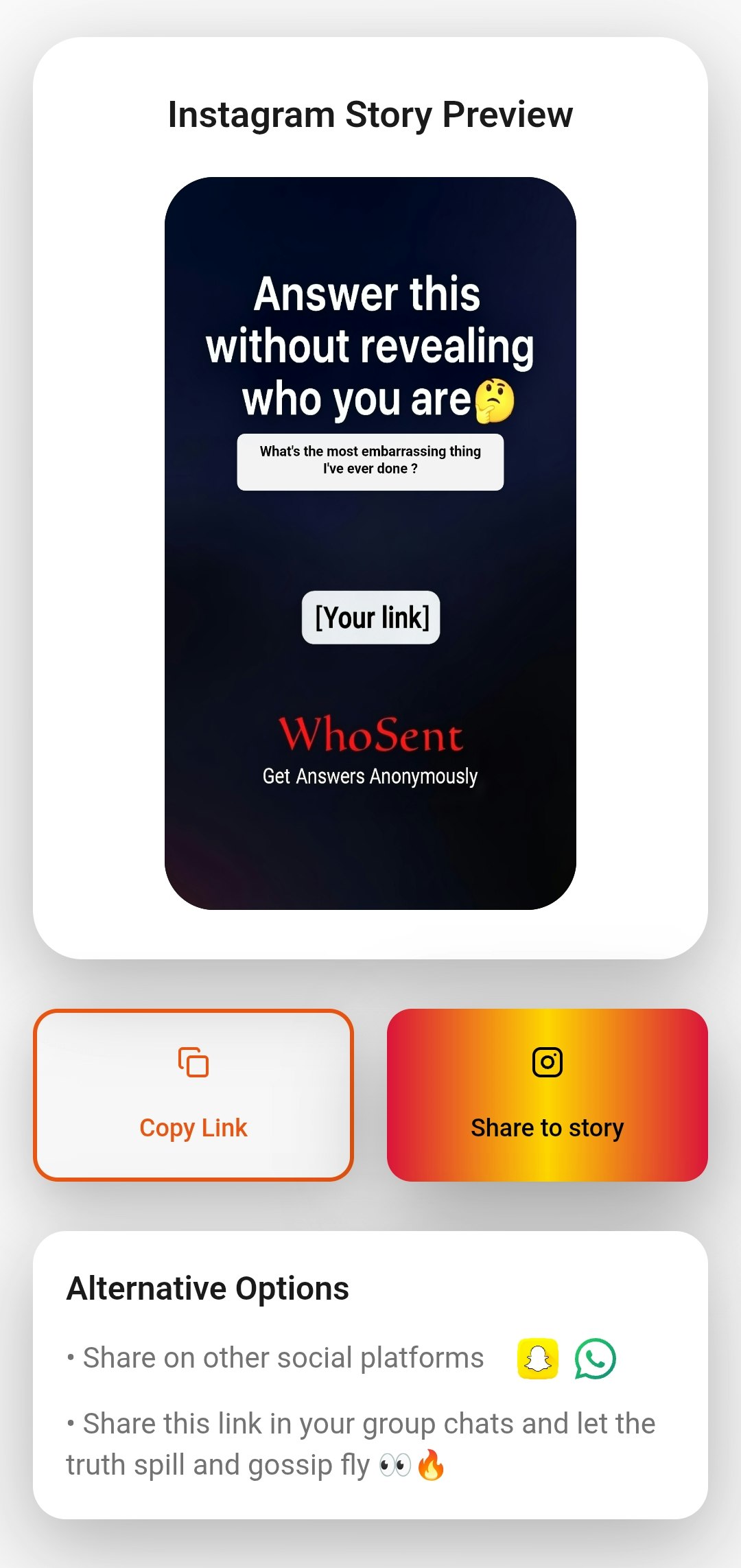 WhoSent screenshot 3