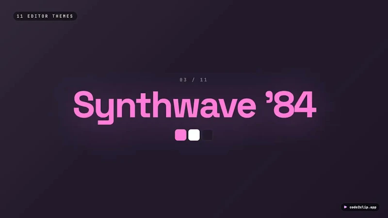 Code2Clip screenshot 1 (video preview)