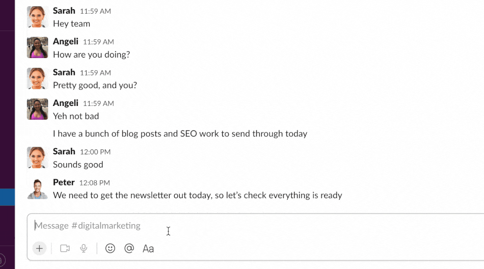 /workastによるチェックリスト - Slackでチェックリストを作成しますメディア2