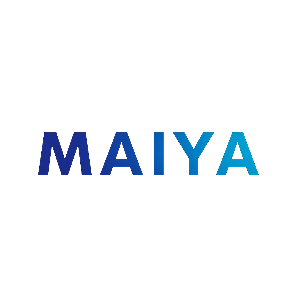 Maiya - Product Hunt launch logo and brand identity