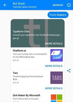Bot Stash Messenger Bot gallery image
