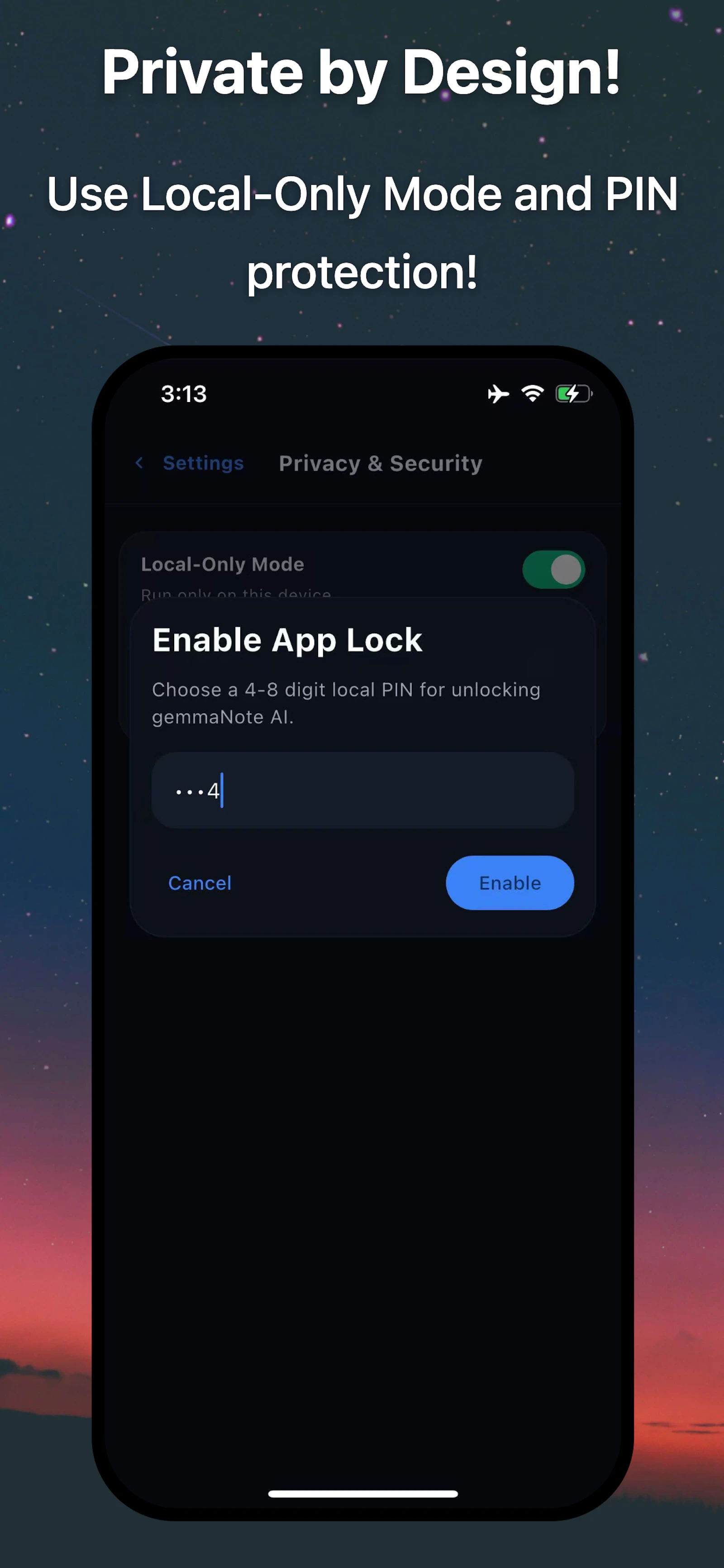 NoteAI:Free chat & Private & knowledge  screenshot 4
