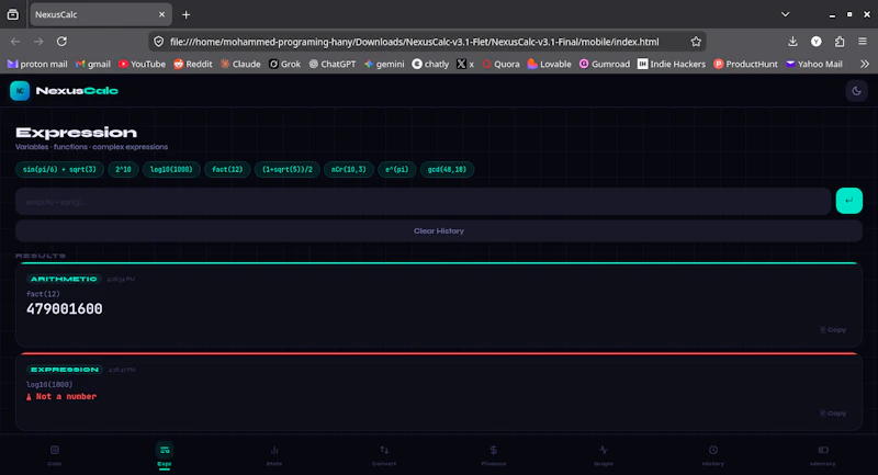 Nexus Calculator screenshot 4