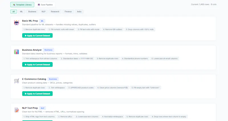 DataSmithy - Data Engineering Platform  screenshot 3
