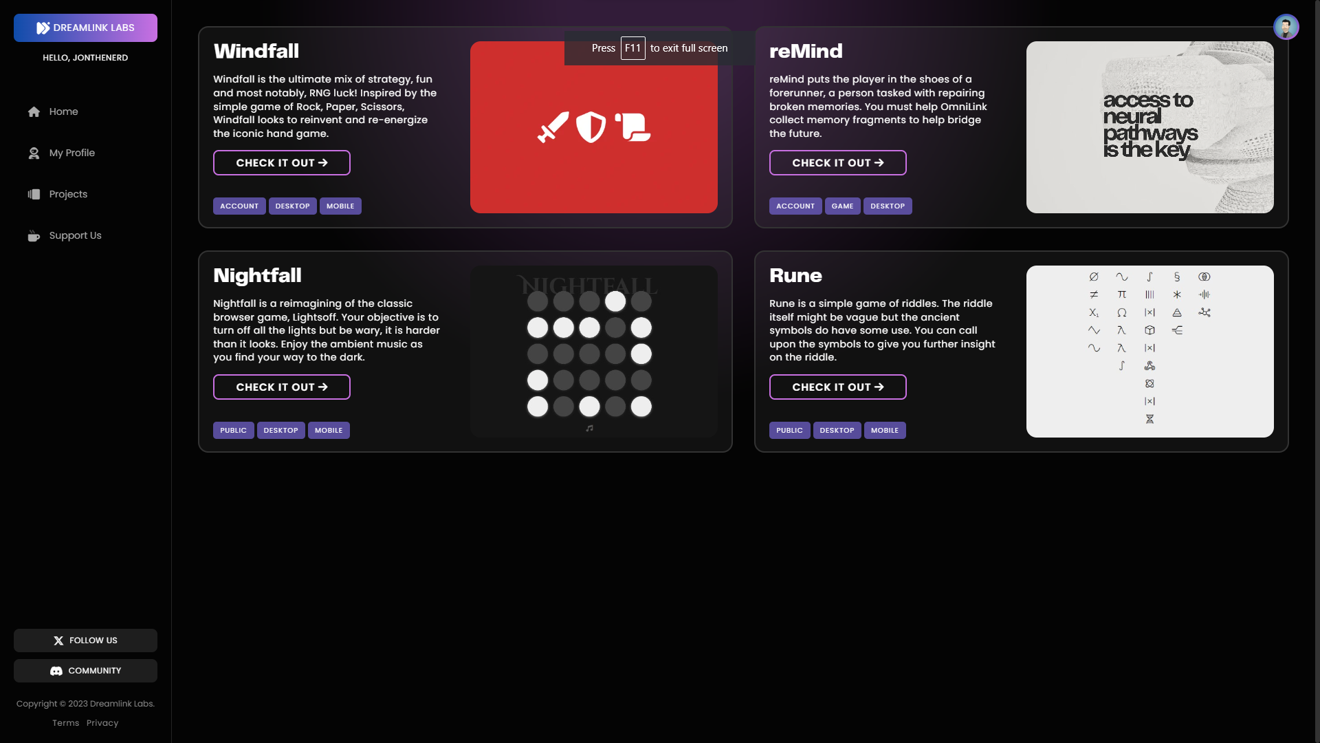Dreamlink Labs media 2