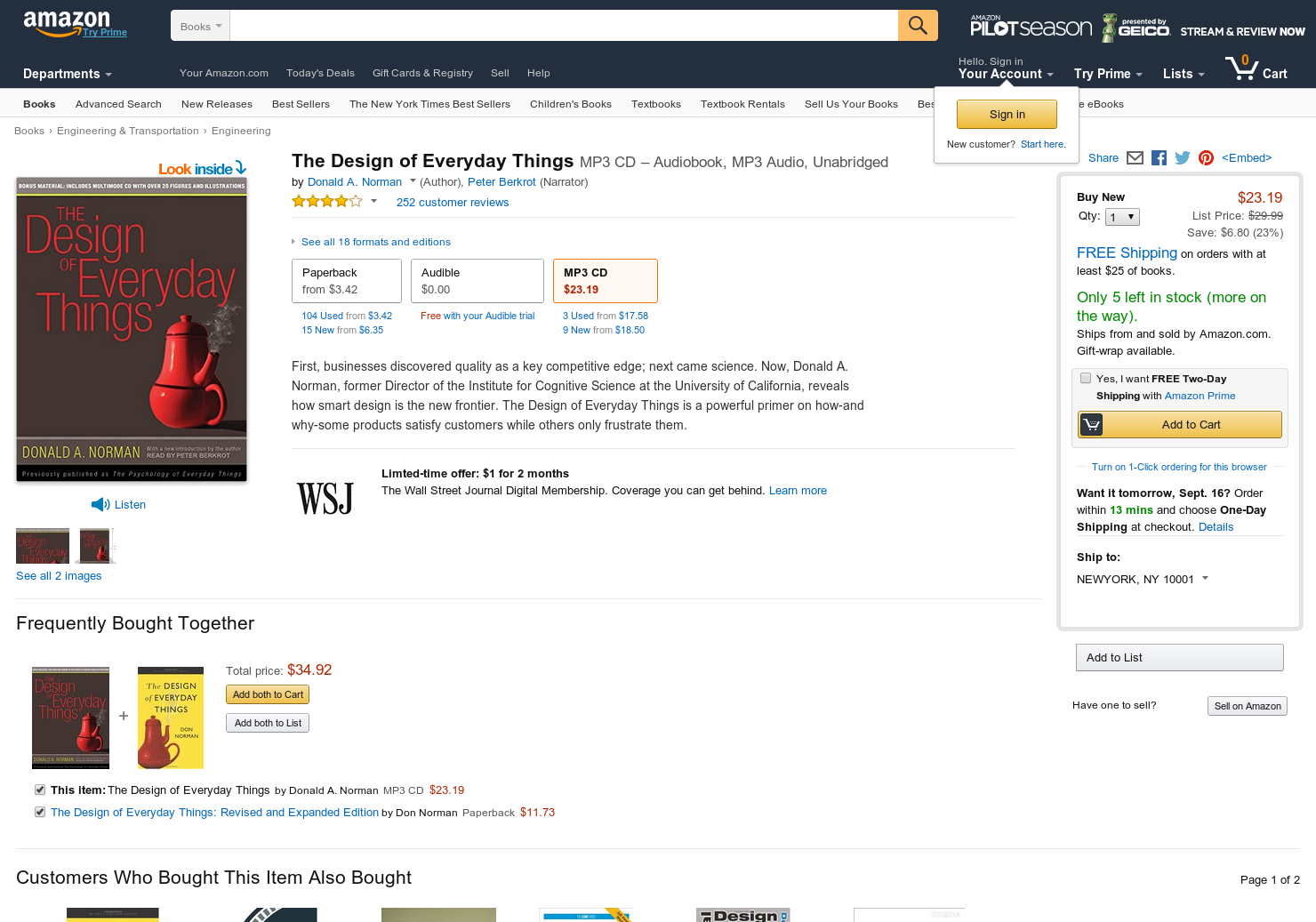 Design of Everyday Things Book