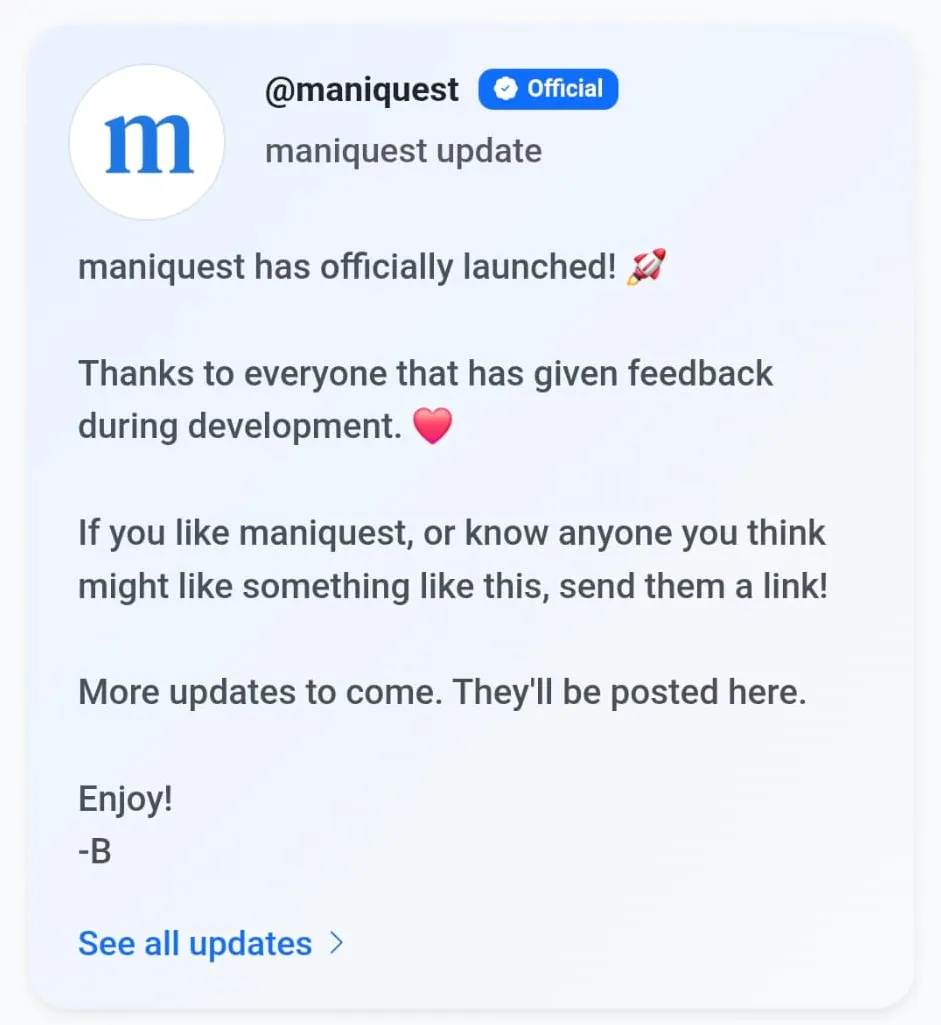 maniquest gallery image