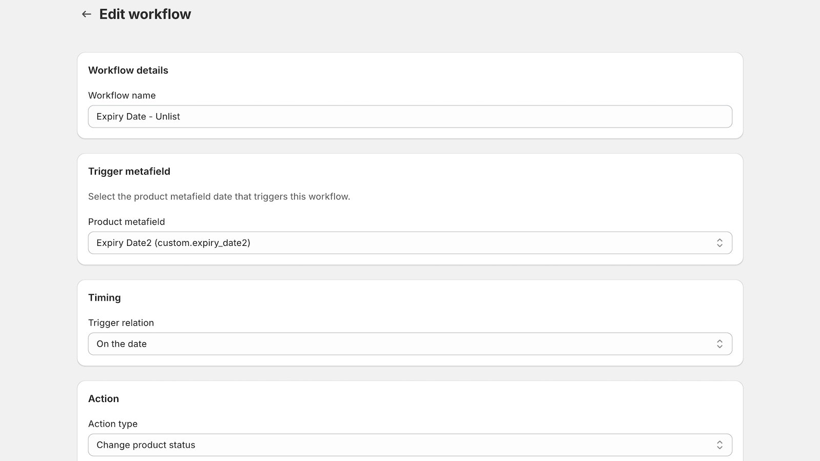DateCue: Shopify Product Date Automation gallery image