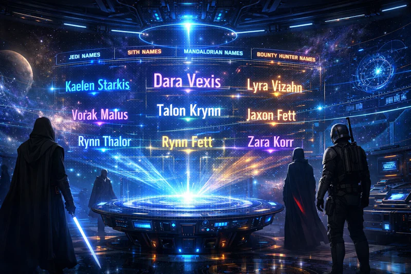 Star Wars Name Generator screenshot 4
