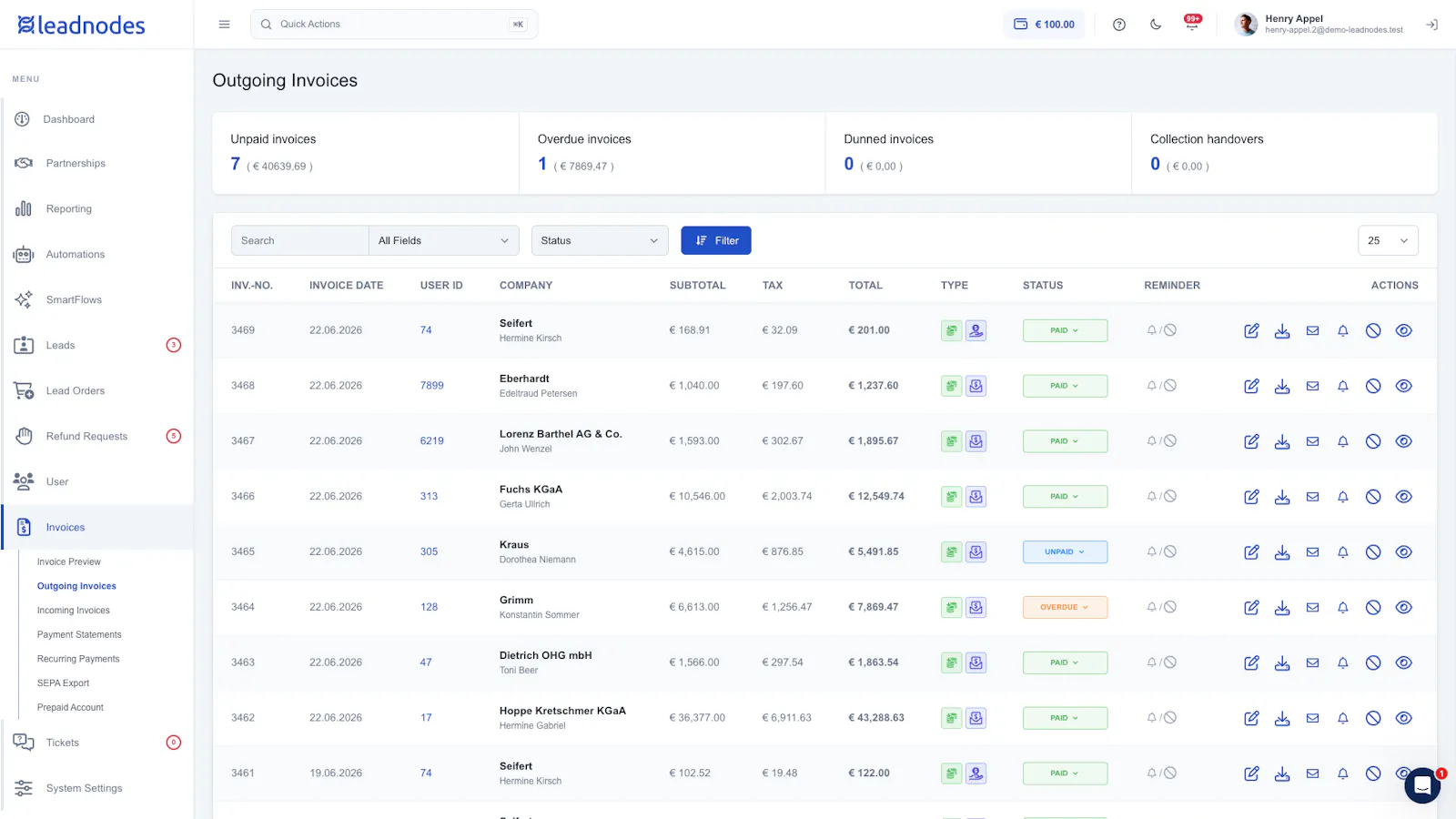 Leadnodes screenshot 5