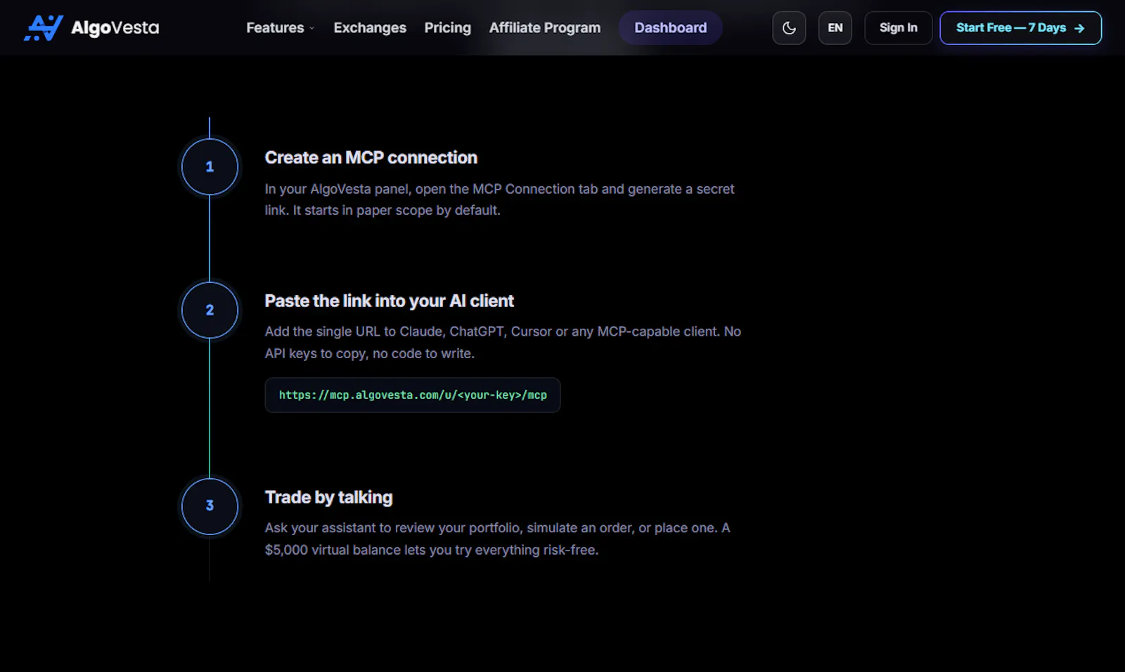 AlgoVesta screenshot 3