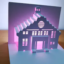 Kirigami Creations: 3D Paper Craft Kit gallery image
