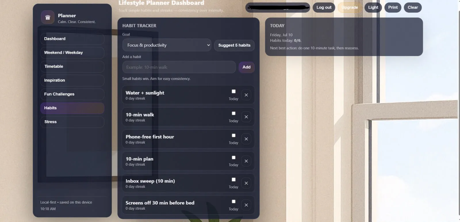 MyPlannerWeb gallery image
