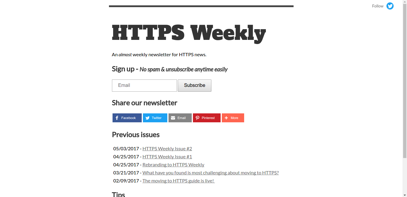 HTTPS Weekly gallery image