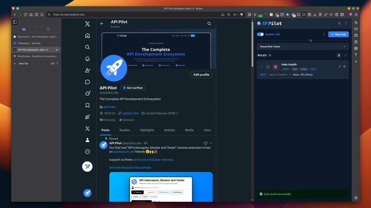 API Interceptor, Mocker and Tester gallery image
