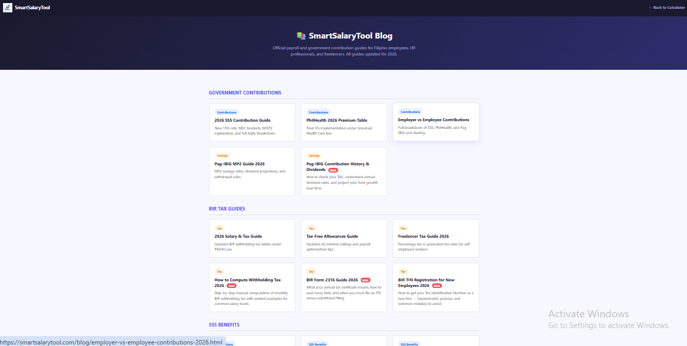SmartSalaryTool gallery image