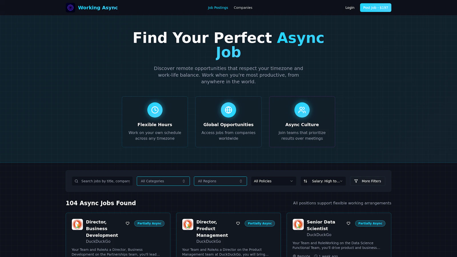 Working Async screenshot 1