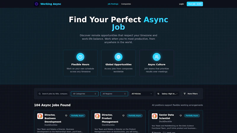 Working Async screenshot 1